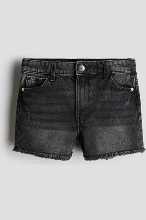 H&M Jeansshorts - Schwarz