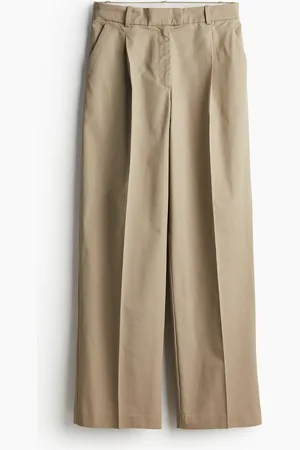 H&M Chino mit Bügelfalten - Beige