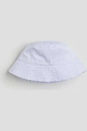 H&M Bucket Hat aus Twill - Lila