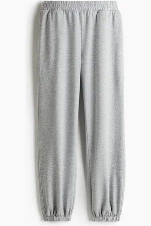 H&M Joggpants mit hohem Bund - Grau