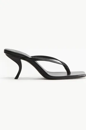 H&M GIABORGHINI Harriet Thong Heel Sandal - Schwarz