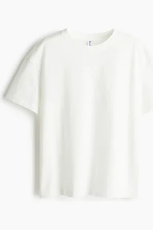 H&M Oversized T-Shirt - Weiß