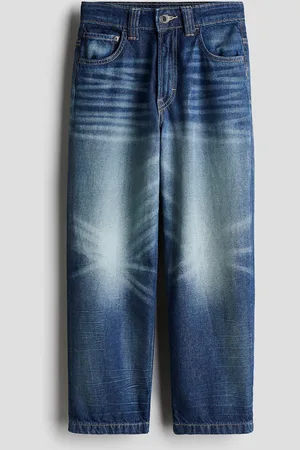 H&M Baggy Fit Jeans - Blau