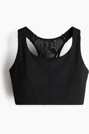 H&M Sport-BH aus DryMove™ High Support - Schwarz