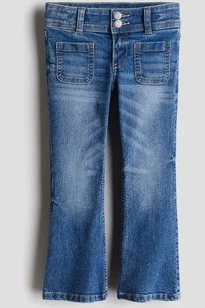 H&M Flared Leg Jeans - Blau