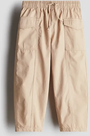 H&M Cargohose aus Baumwolle - Beige