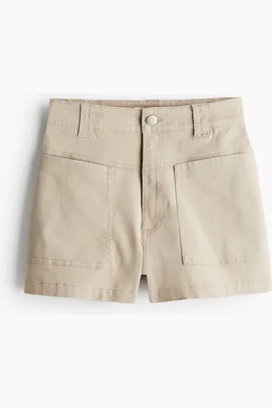 H&M Cargoshorts aus Twill - Beige