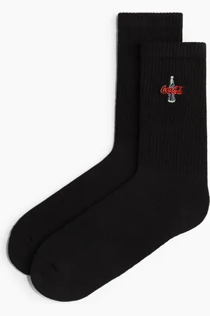 H&M Socken mit Motiv - Schwarz