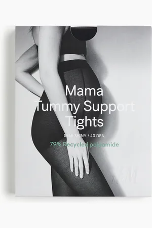 H&M MAMA Supportstrumpfhose 40 den - Schwarz