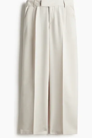 H&M Elegante Hose - Beige