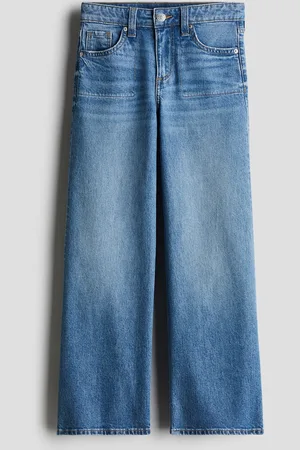 H&M Jeans mit weitem Bein - Blau