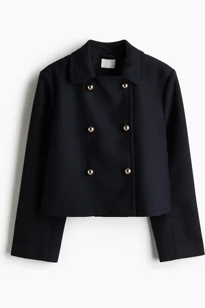 H&M Zweireihige Jacke - Blau