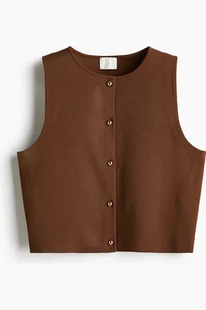 H&M Gestricktes Gilet - Beige