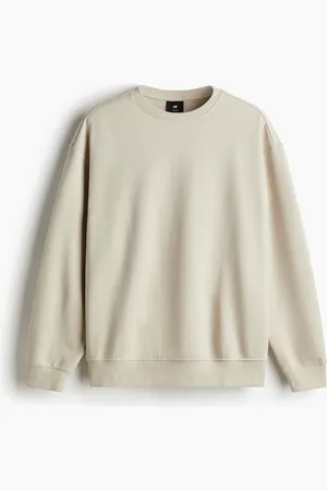 H&M Sweatshirt in Loose Fit - Beige
