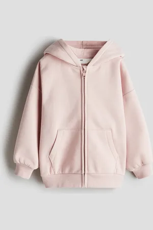 H&M Oversized Hoodiejacke - Pink
