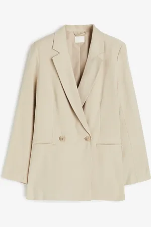 H&M Zweireihiger Blazer - Beige
