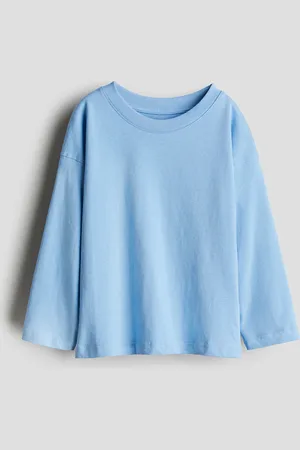 H&M Langarmshirt - Blau