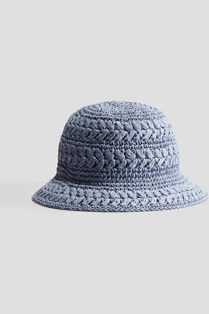 H&M Strohhut - Blau
