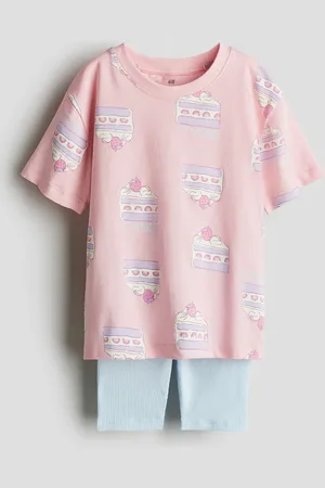 H&M 2-teiliges Set mit Print - Pink