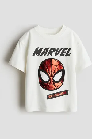 H&M T-Shirt mit Print - Weiß