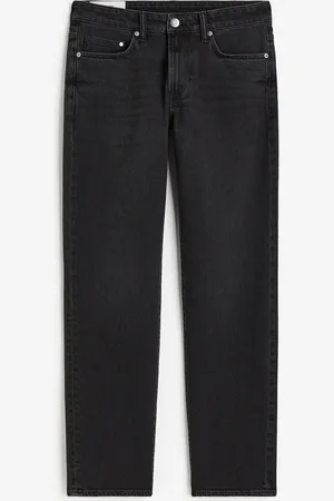 H&M Regular Jeans - Schwarz