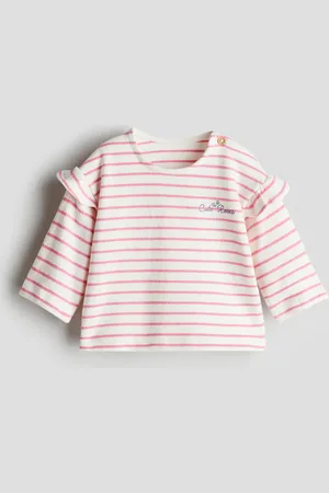 H&M Shirt mit Volants - Pink