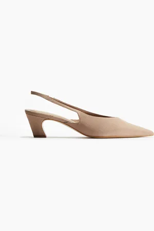 H&M Spitze Slingpumps - Beige