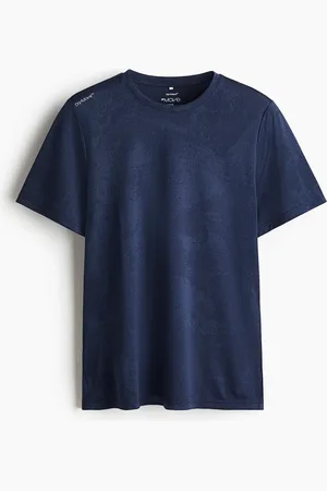 H&M Sportshirt mit DryMove™ in Regular Fit - Blau