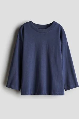 H&M Langarmshirt - Blau