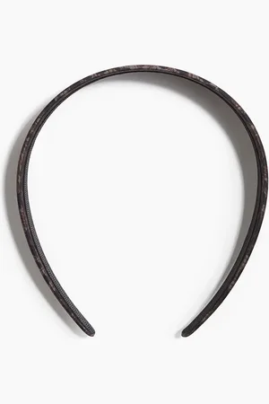 H&M Haarreif aus Satin - Braun
