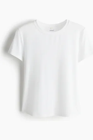 H&M Sportshirt mit DryMove™ - Weiß