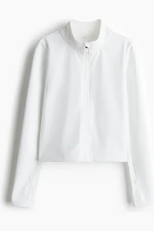 H&M Sportjacke mit SoftMove™ - Weiß