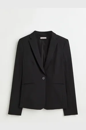 H&M Taillierter Blazer - Schwarz