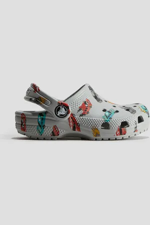 H&M Classic Race Cars Graphic Clog - Weiß