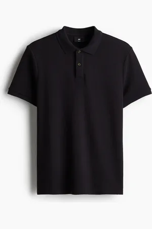 H&M Poloshirt in Slim Fit - Blau