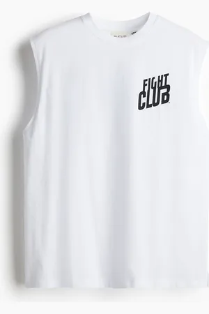H&M Sport-Tanktop mit DryMove™ in Loose Fit - Weiß