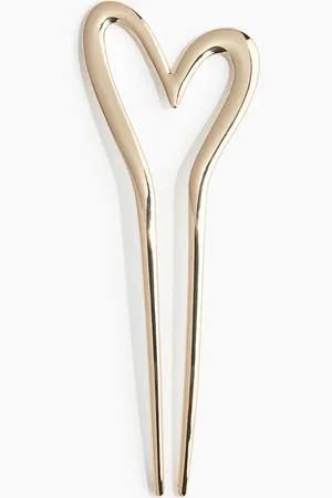 H&M Haarnadel in Herzform - Gold