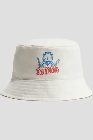 H&M Wendbarer Bucket Hat - Weiß