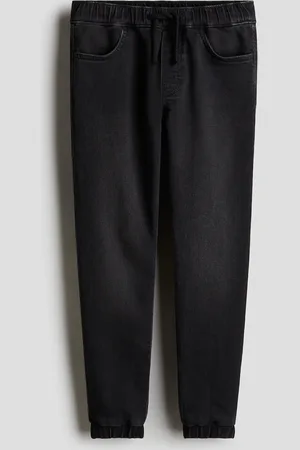 H&M Super Soft Denimjoggers - Grau