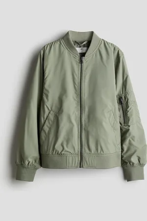 H&M Pilotenjacke - Grün