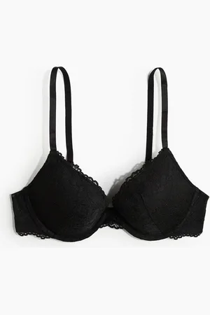 H&M Push-up-BH aus Spitze - Schwarz