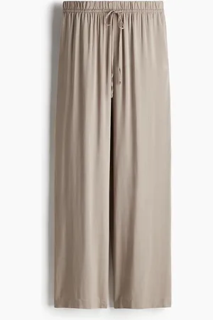 H&M Weite Schlupfhose - Braun