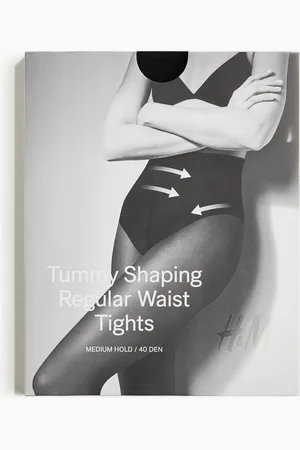 H&M Shaping Strumpfhose 40 Denier - Schwarz