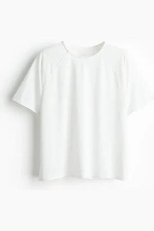 H&M Sportshirt mit DryMove™ - Weiß