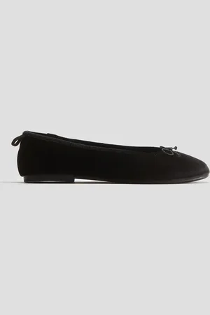 H&M Ballerinas mit Schleife - Schwarz