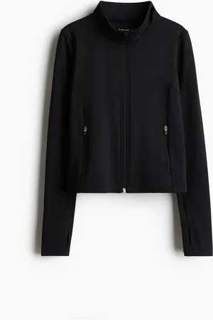 H&M Sportjacke mit SoftMove™ - Schwarz