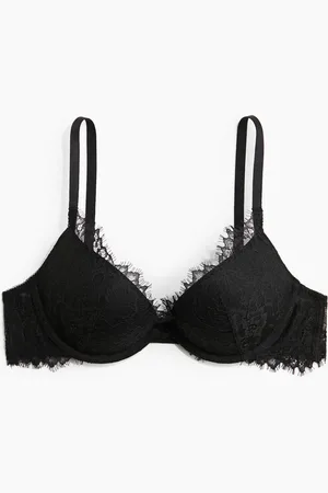 H&M Super-Push-up-BH aus Spitze - Schwarz