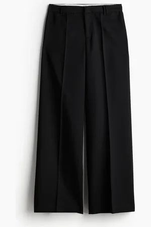 H&M Weite elegante Hose - Schwarz