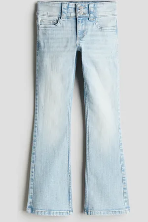 H&M Bootcut Low Jeans - Blau