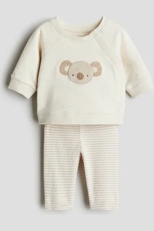 H&M 2-teiliges Baumwollset - Beige